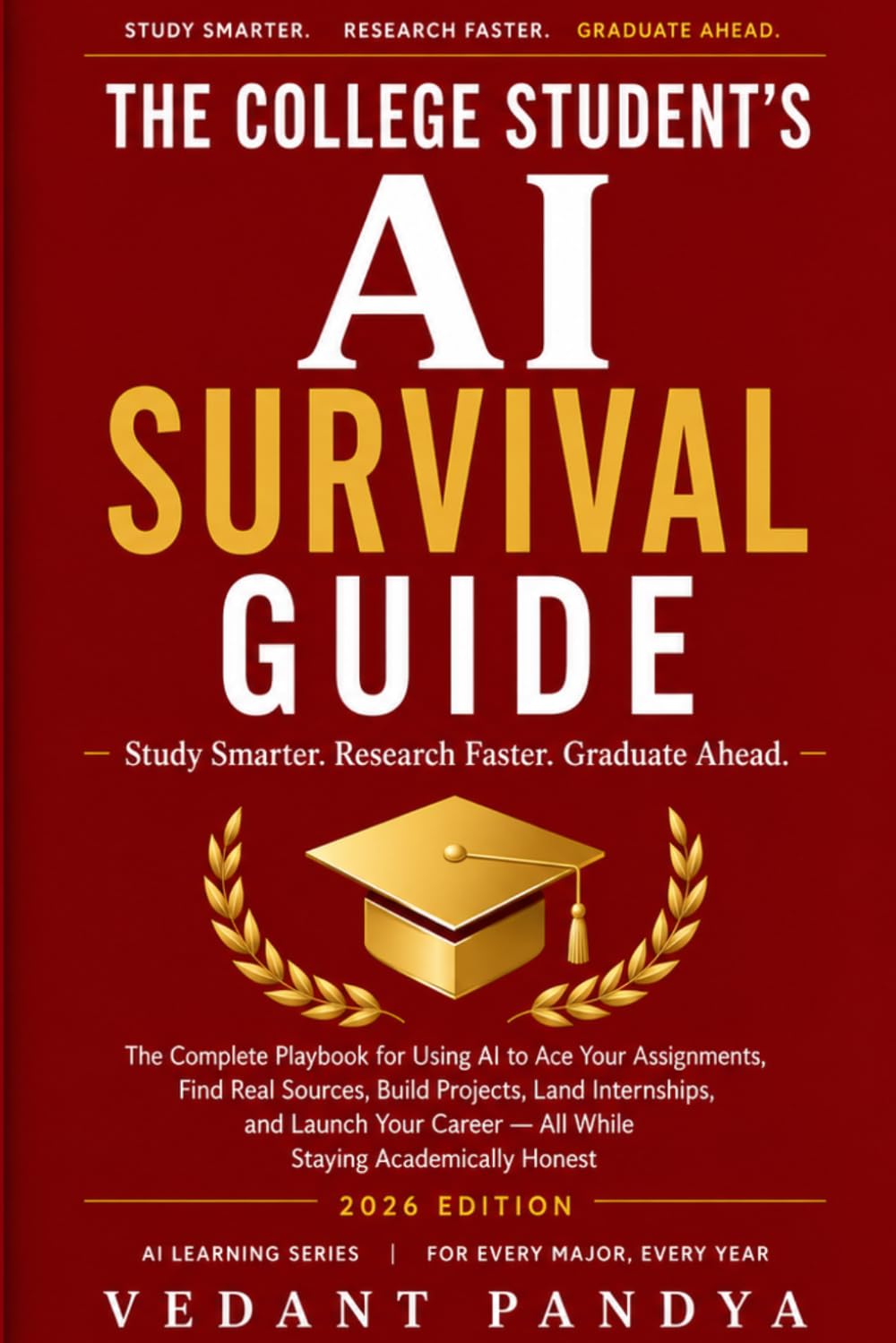The AI Survival Guide for College Students: How to Study Smarter, Finish Assignments Faster, Use ChatGPT the Right Way, and Prepare for Your Future Career