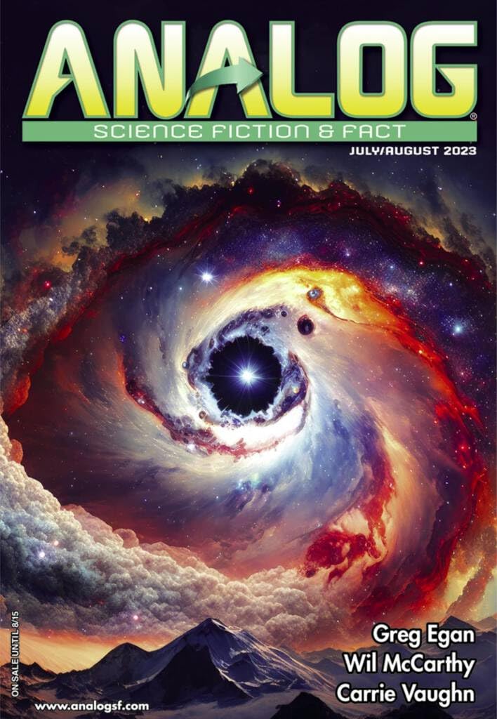 Cover of Analog Science Fiction & Fact, July-August 2023