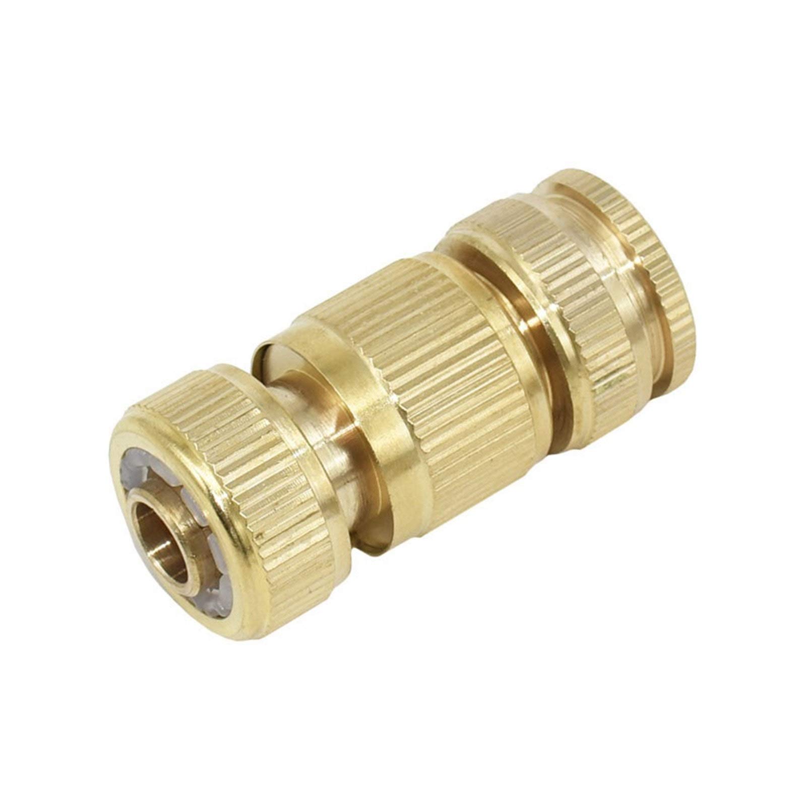 Xiaochen Adattatore per connettori da Giardino Irrigazione Brass Tubo Flessibile Connettore rapido 1/2 Connettore di Rame Giardino Tubo Flessibile Femminile 1/2 3/4 Raccordo for Pistola ad Acqua 5SET