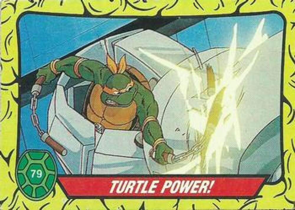 1989 Topps Teenage Mutant Ninja Turtles NonSport Standard Sized