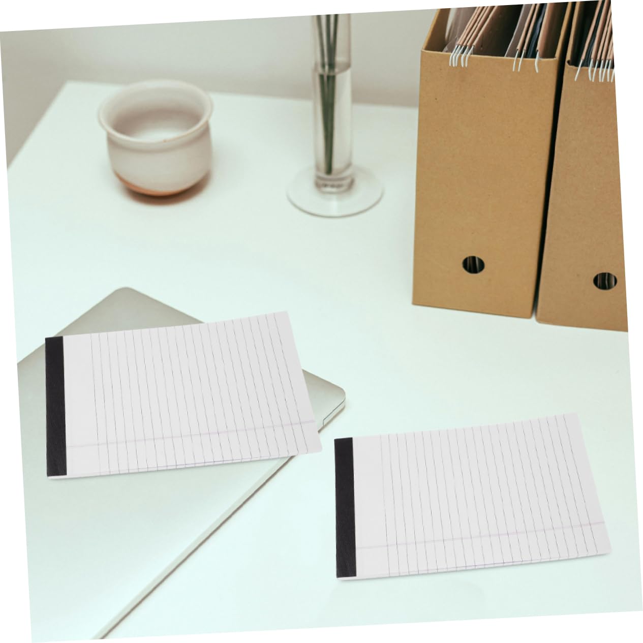 DOITOOL 8pezzi Blocco Note Righe Strappabile Data Carta Spessa Facile Scrivere Blocco Note Portatile Per Appunti e Pianificazione