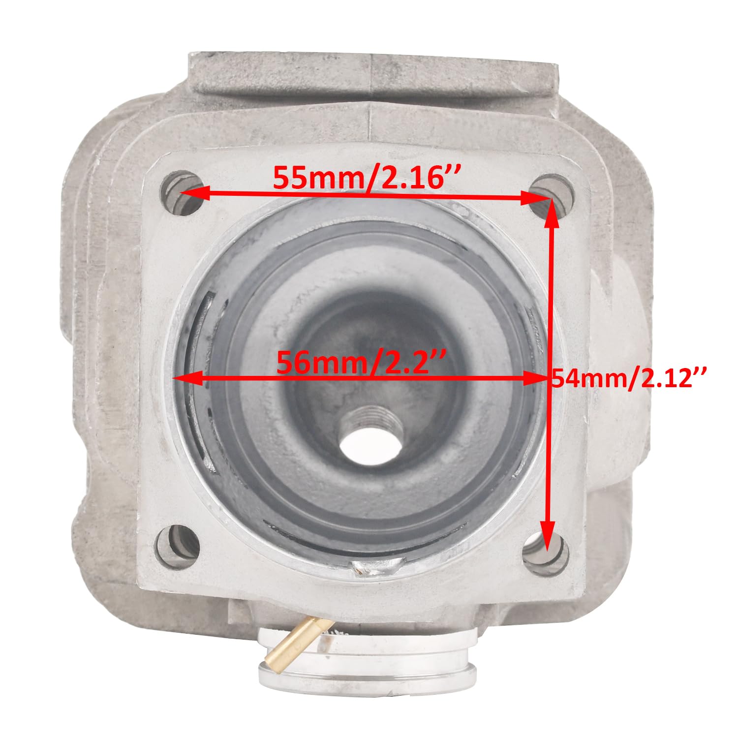 503 99 39-71 Nikasil Kit de pistón de cilindro de gran diámetro para motosierra Jonsered 2094 2095 Husqvarna 395 395XP 395EPA 395XP EPA 503993971