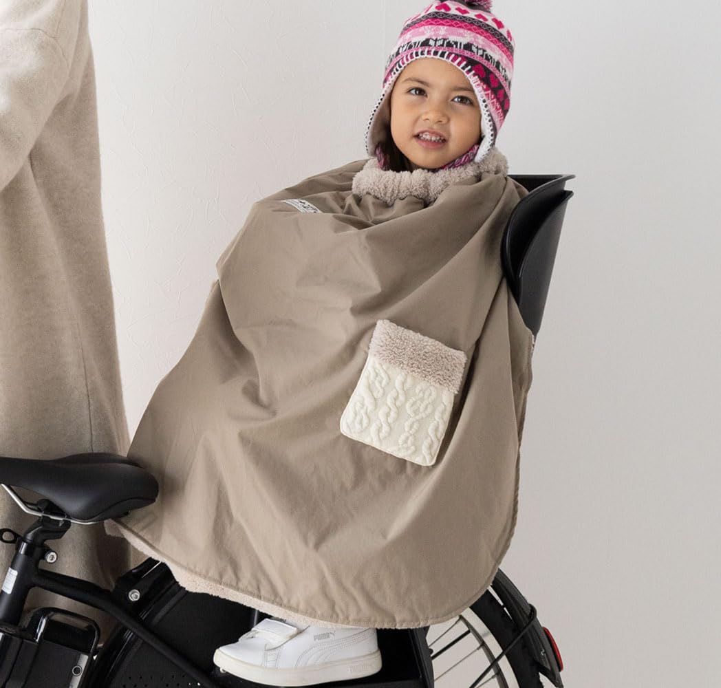 Amazon.co.jp: ［DORACO］ 子ども乗せ 自転車 ブランケット 防寒 日本