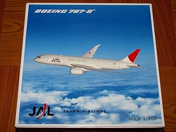 Amazon.co.jp: JALUX/ヘルパ 1/400 ボーイング787-8 JAL日本航空