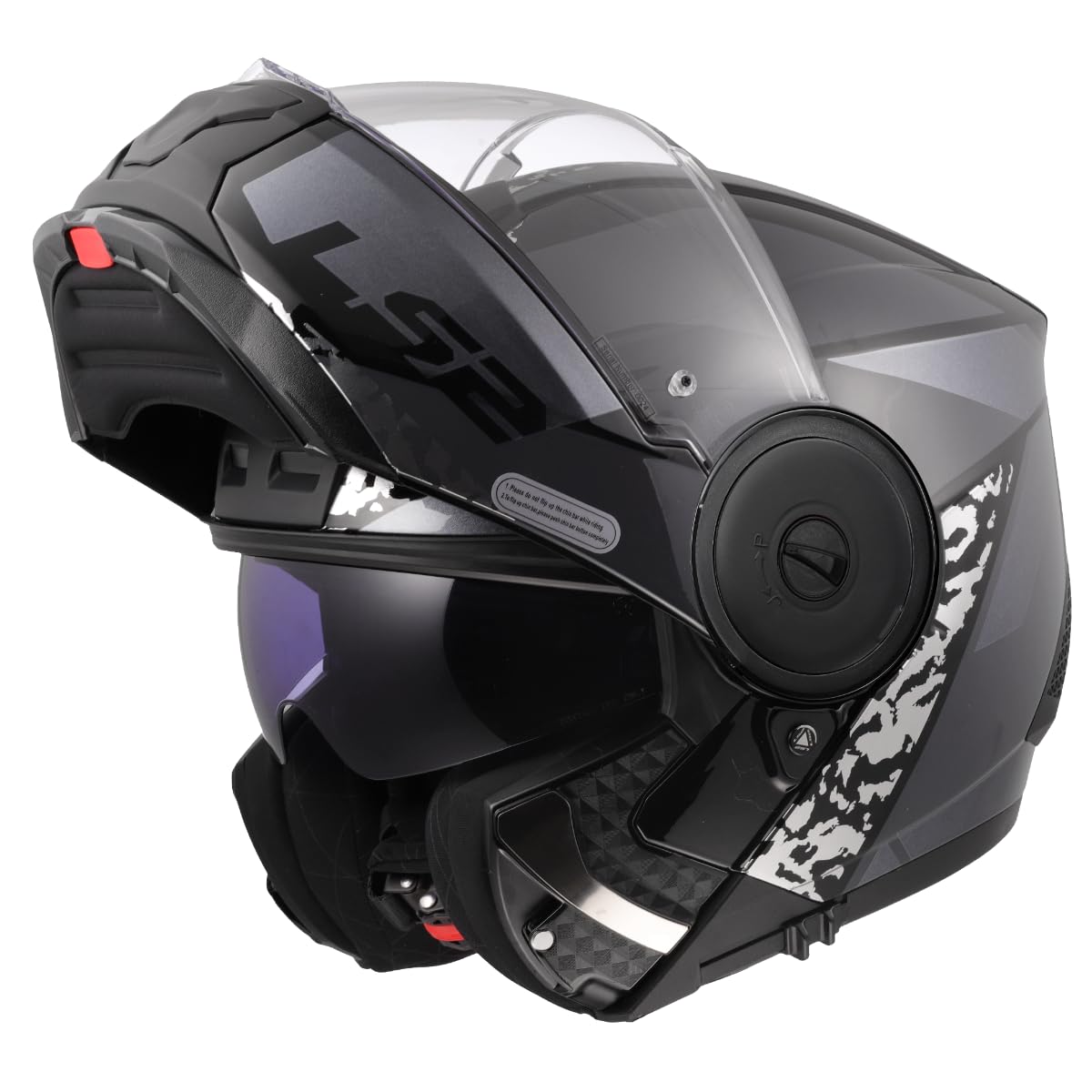 LS2, Casco Moto Modulare SCOPE II OXYD Black Titanium, M