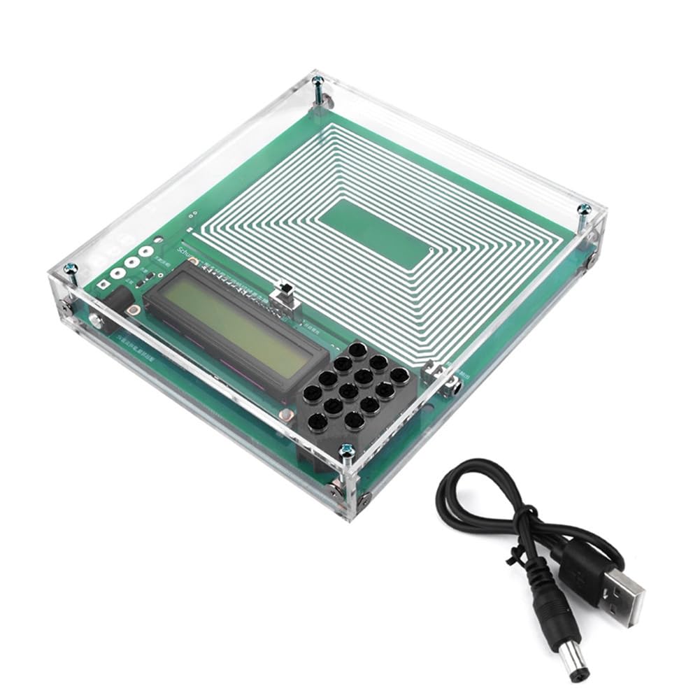 0,01-300000 Hz Einstellbarer Sinuswellen-Resonanzgenerator, Ultra-Niederfrequenzgenerator mit USB und Acrylgehäuse