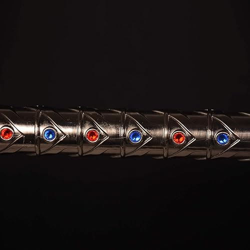 Miniatura 10 de Espada de anime hecha a mano, espada mística Thunderbolt Thunderbolt de gato, espada de oméns, ojo de ThunderaTygra, varios