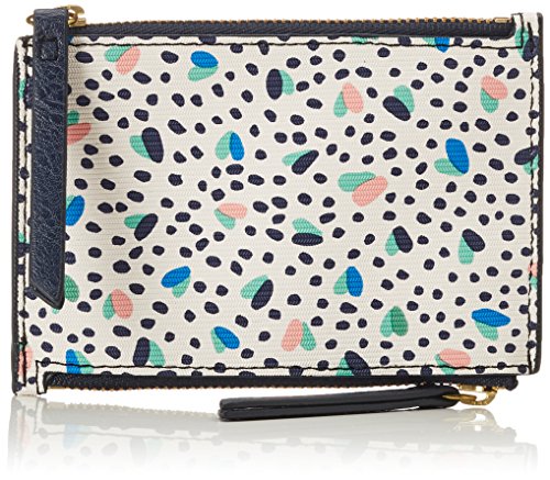 Preisvergleich Produktbild Fossil Damen Taschengeldbörse Mit Doppeltem Reißverschluss Geldbörse, Mehrfarbig (Multi), 0.97x8.57x12.38 cm