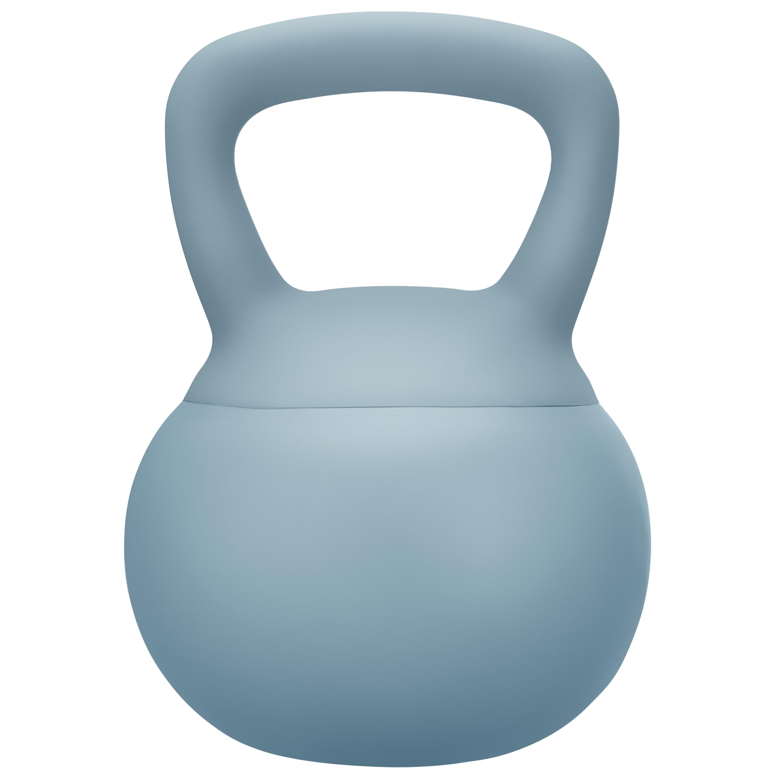 Miękki kettlebell 8 kg dla kobiet, antypoślizgowy powlekany PCW, do domu, fitnessu, do pilatesu, treningu siłowego i treningów całego ciała (miętowy zielony)