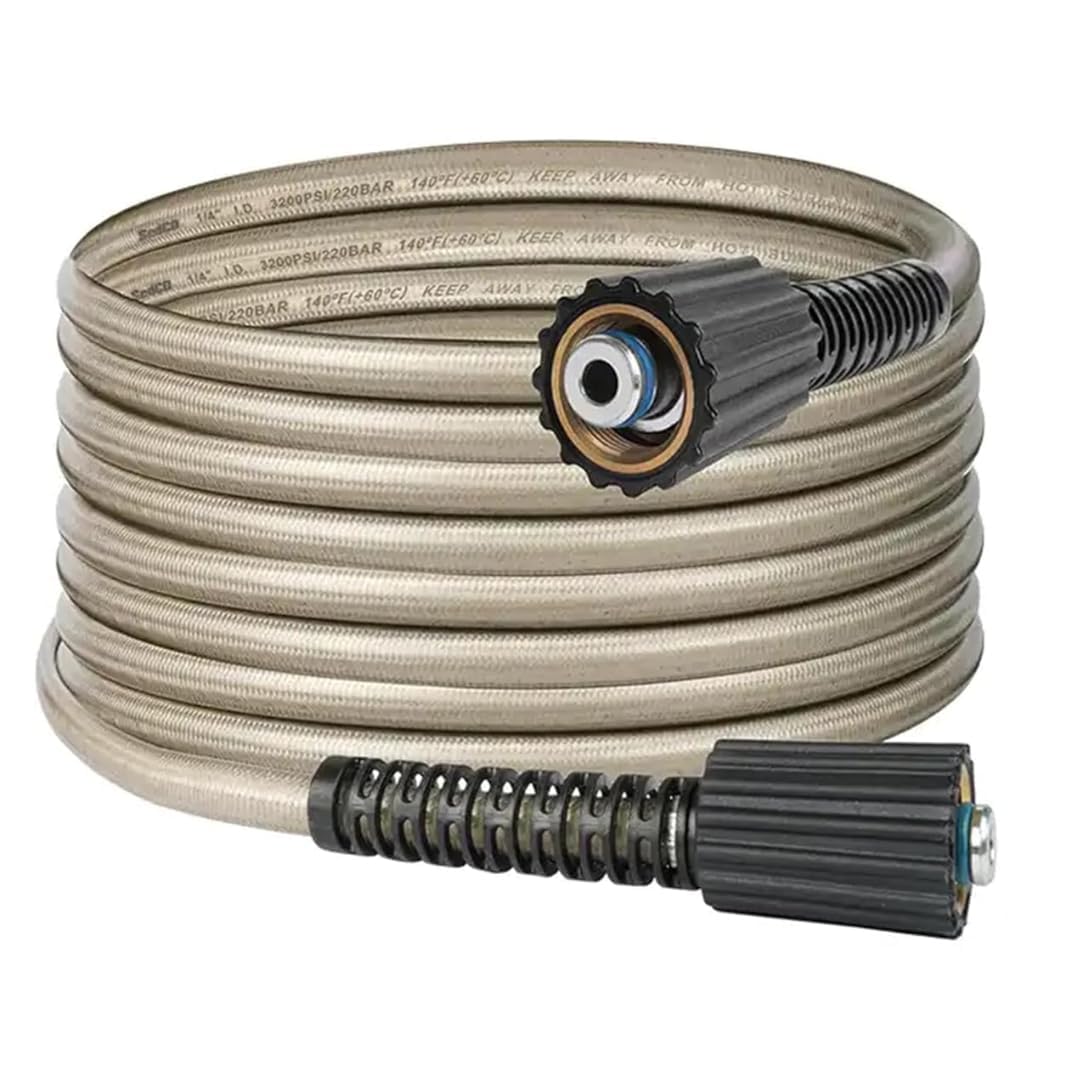 White High Pressure Washer Hose Pipe 8 Meter Cord Car Washer Water Cleaning Water Hose for Pressure Washer-image-45