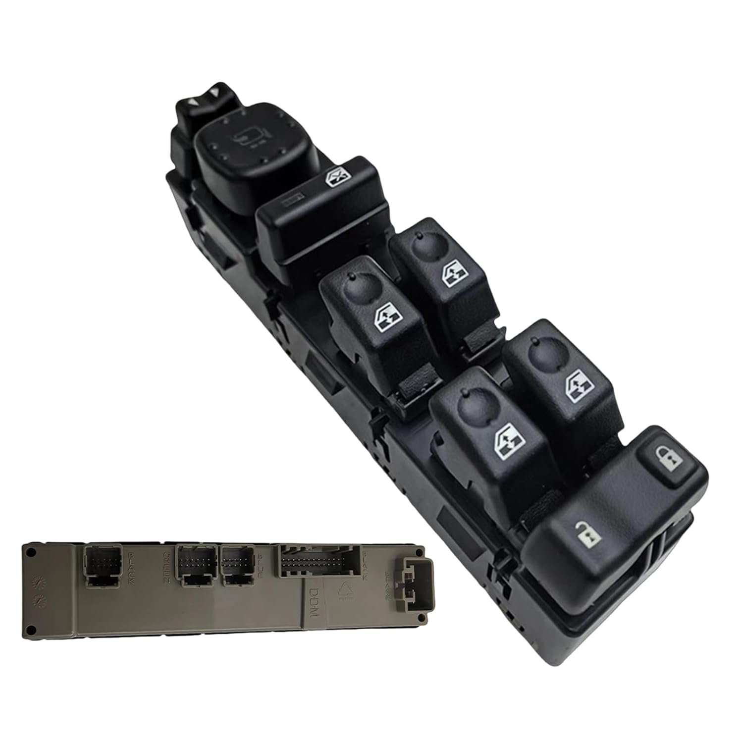 Front Driver Door Window Control Switch Kit Set for GMC Sierra Yukon 2003-2006