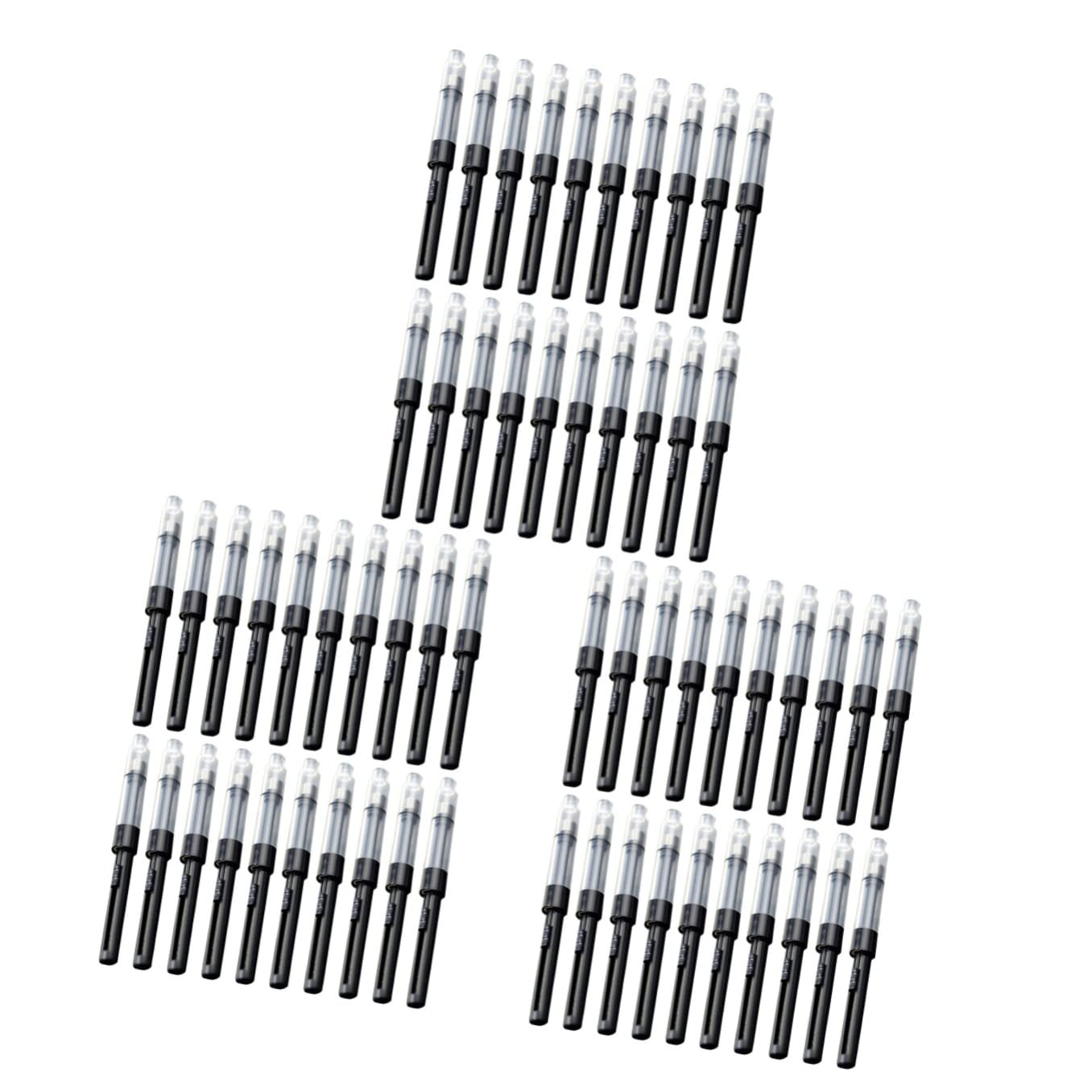 STOBOK 90pezzi Assorbitori Inchiostro Per Penne Stilografiche Accessori Leggeri e Compatti Per Calligrafia Strumenti Per Riempimento Inchiostro Compatibili e Pratici