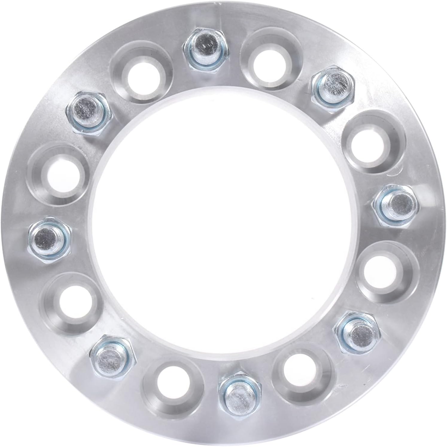 4pc 2" 8 Lug Wheel Spacers 8x6.5 to 8x6.5 9/16" Studs Hub Bore 130mm with 9/16 Studs 8x165.1mm Wheel Spacers Fit for F-350 for F-250 for Ram 2500 for Ram 3500 for Ram 2500 Van