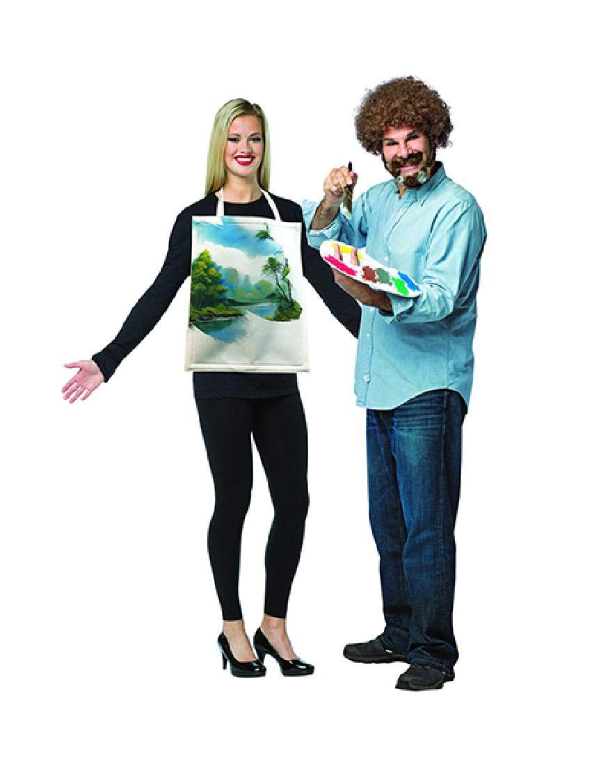 Bob Ross with Painting Kit