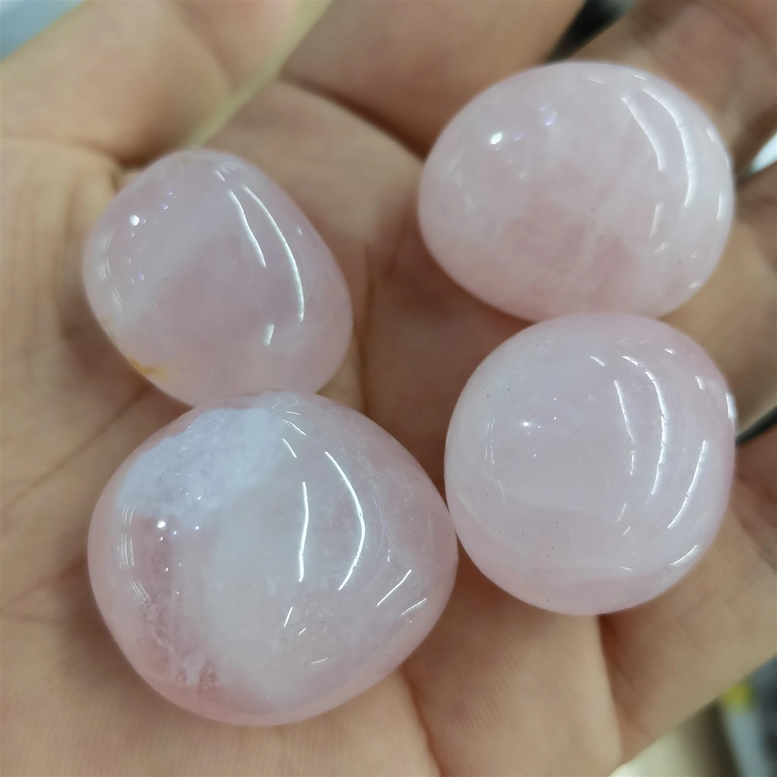 AtkitS Decorazioni for acquari in Pietra Naturale in Pietra Rosa, Cristal, Arredamento for la casa Home Decor(1000g)