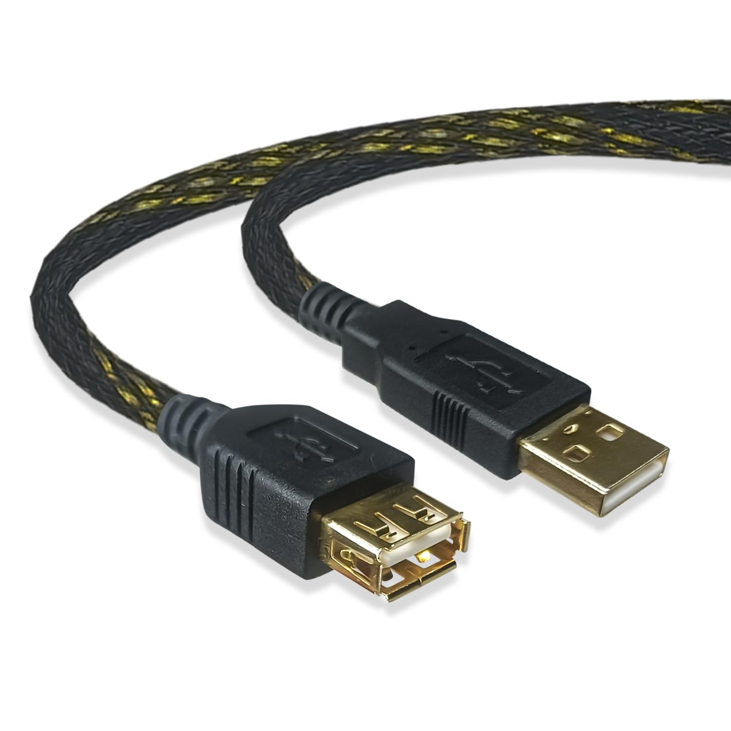 MX USB A Male to Female Extension Cable with Nylon Braided Mesh High-Speed Data Transfer Heavy-Duty USB Extender Cord for Charging & Syncing Compatible with Laptops, PCs,USB Devices 1.5 mtr (B00IFZ0QYW) Amazon Price History, Amazon Price Tracker