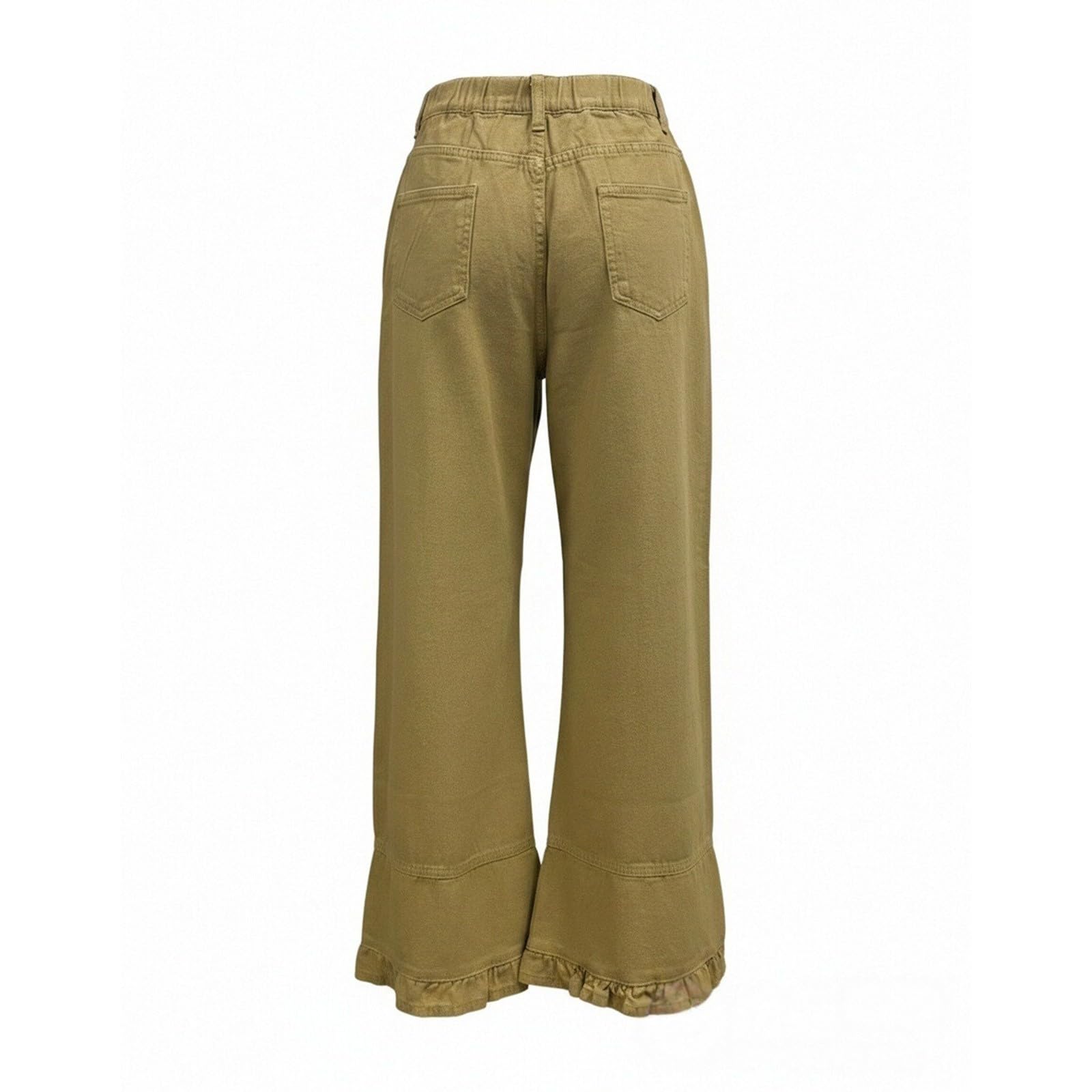 Jeans Donna Vita Alta Palazzo Jeans Elasticizzati Leggeri Larghi Pantaloni Denim Vita Alta Curvy Gamba Larga Comodi Pantaloni Baggy Casual Palazzo Y2k Pantalone Moda Taglie Forti Basic
