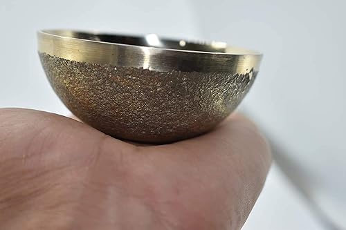 Miniatura 5 de Masajeador facial y pies Kansa Wand - Beneficios ayurvédicos de bronce restaurando el brillo a través de la desintoxicación con taza Kansa Vatki de