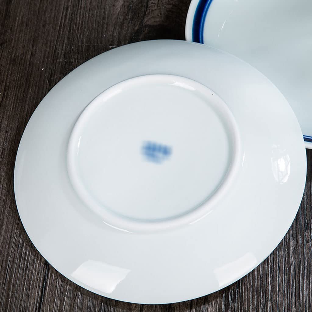 UNNS Piatti per la Cena Piatti Dinner Plates Stoviglie Piatto for la casa Piatto Insalata Piatti Dinner Plates Famiglia Accessori da Cucina Piatti di Insalata (Color : 10inch)