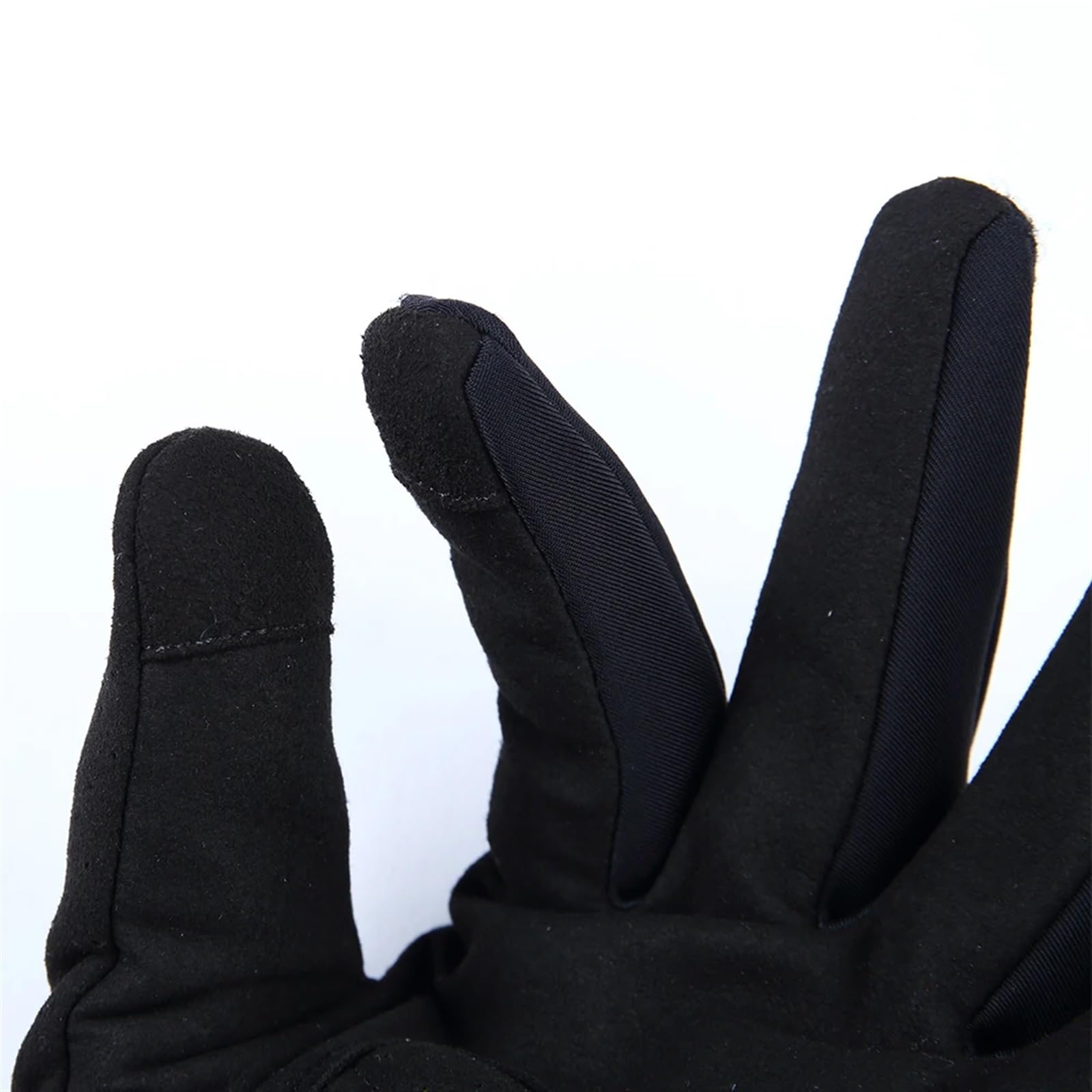 Winter Fahrradhandschuhe Winter-Fahrradhandschuhe, Fahrradhandschuhe, winddicht, wasserdicht, thermisch, warm, Handschuhe, Langstrecken-Fahrradhandschuhe Fahrradhandschuhe Für Radfahren(Black,S)
