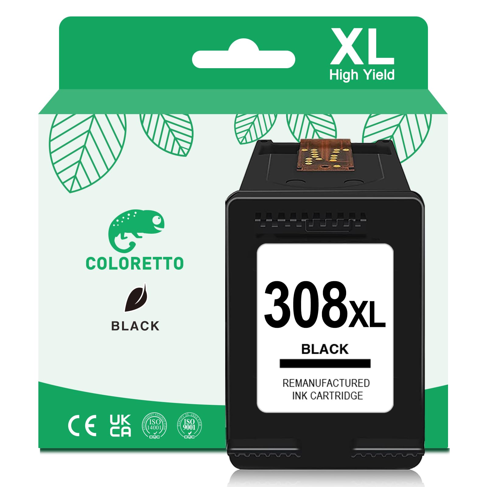 Cartuccia Color Compatibile Eurotone 308XL Per HP Envy 6110 6120 6130 6520 6530 – 650 Pagine, Alta Qualità