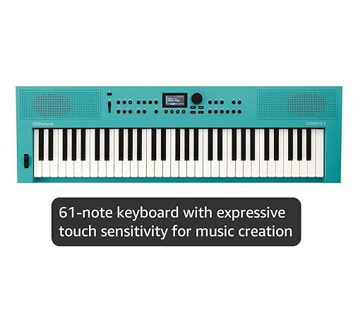 Amazon.com: Roland GO:KEYS 3 音樂創作鍵盤| 61 音鍵盤| 內建立體聲