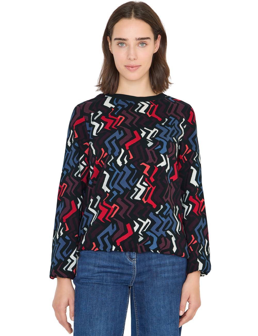 Cecil Damen Print-Bluse