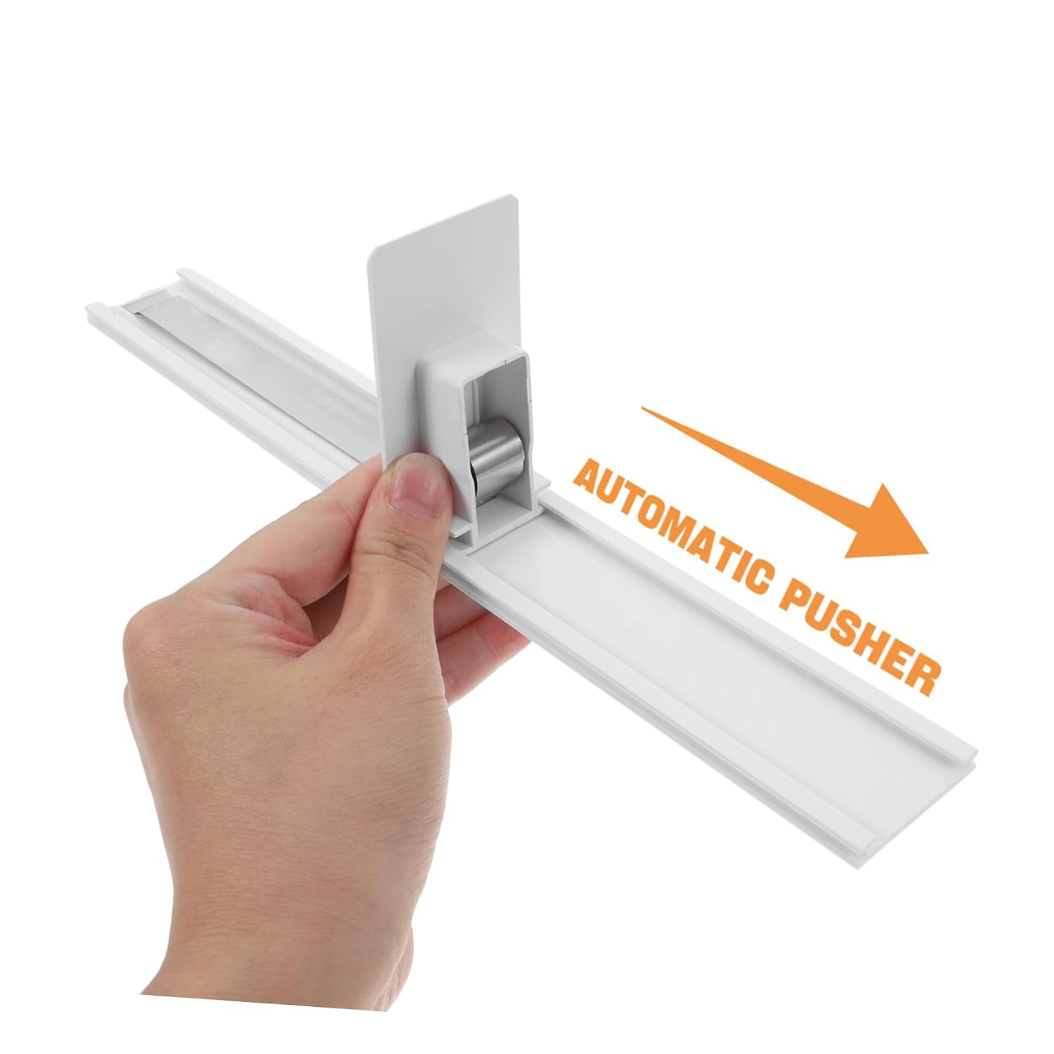 Can Organizer Automatic Pusher Glide Rack for Shop Shelf