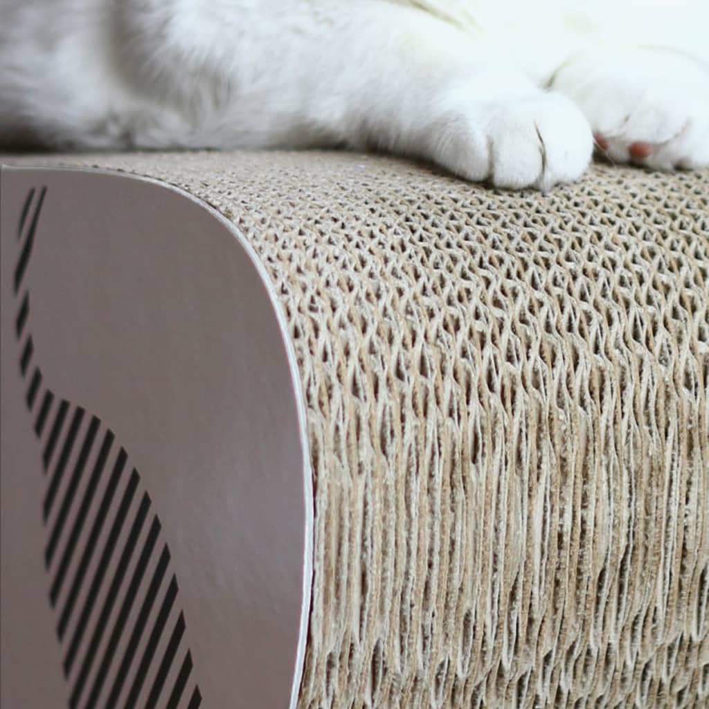 Designed By Lotte Krabmeubel Zora - Krabpalen - 50x50x72 cm Grijs - Krabmeubel - Pets Place