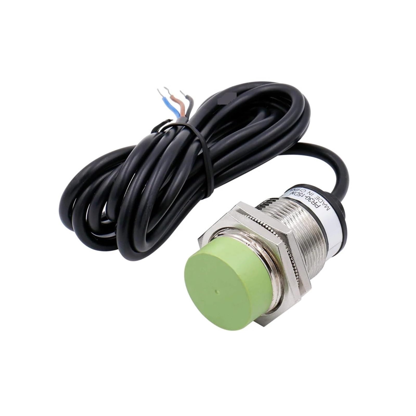 TYBOPHQJ PR30-15 15mm Sensing Distance M30 Proximity Sensor Switch DC6-36V/AC110-220V inductive Proximity Sensor Switch NPN/PNP Output(PNP Output)