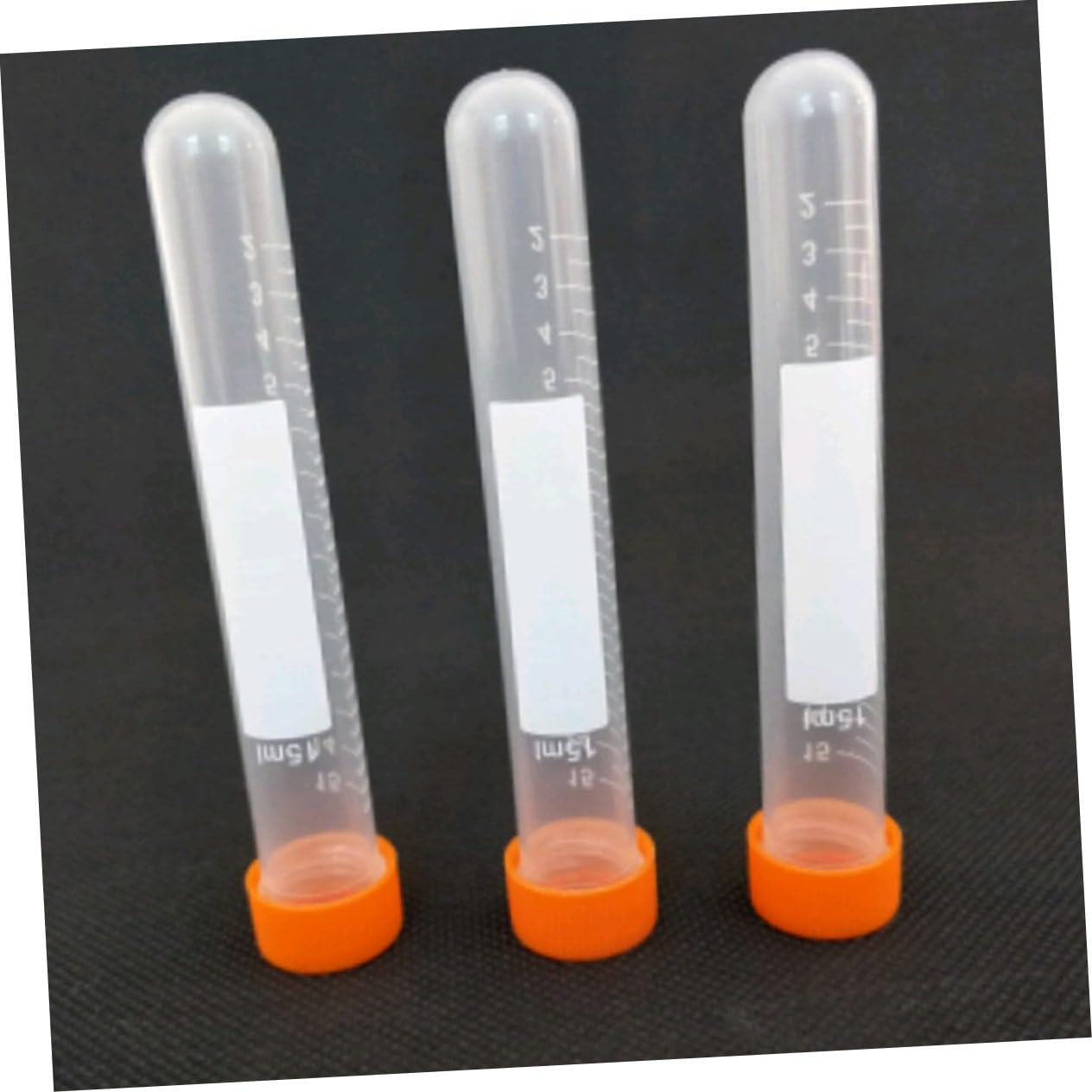 Gatuida Zentrifugenröhrchen 15ml mit Schraubkappe aus PE 100 Stück