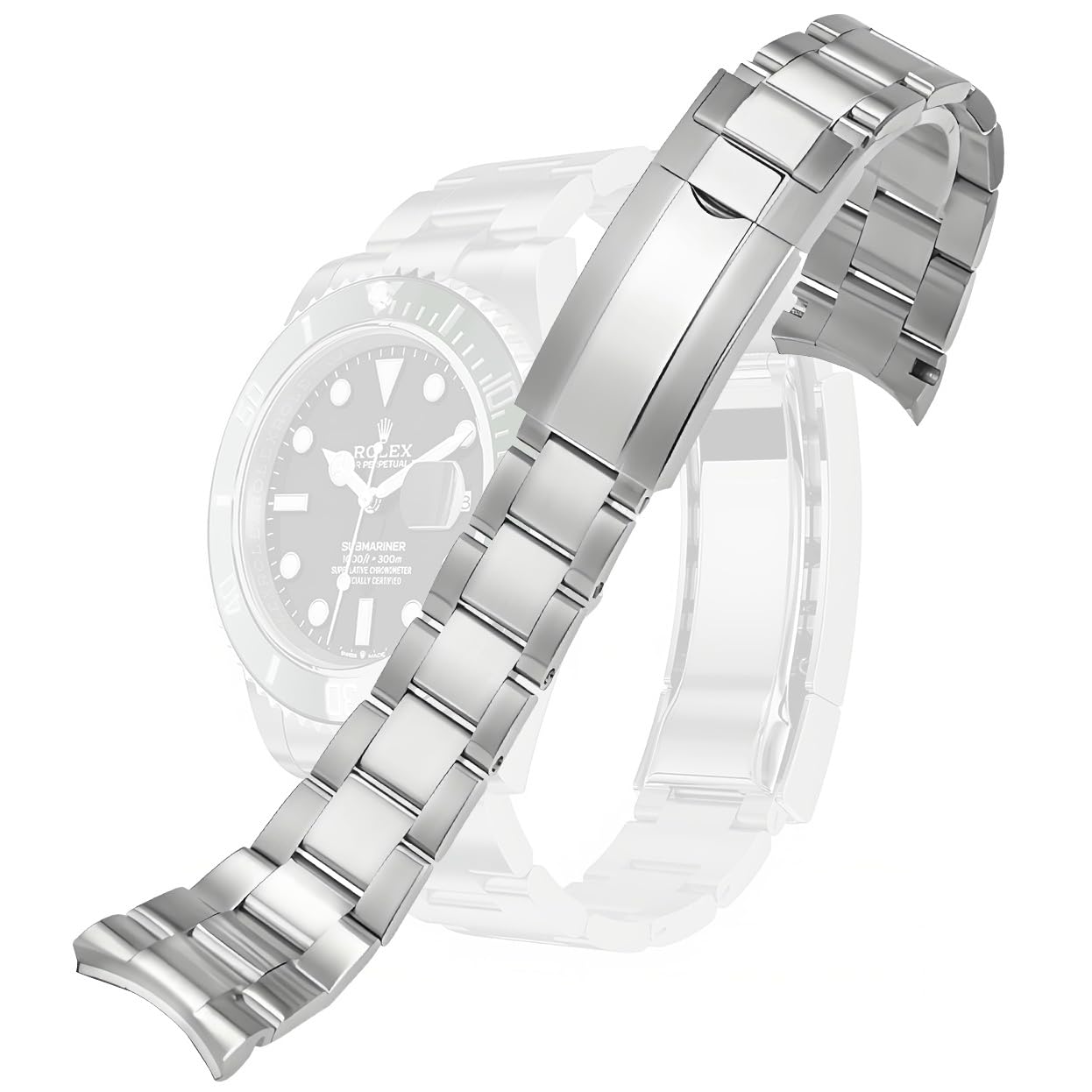 Bracelet Curved Interface Compatible with Rolex GMT Datejust Submariner