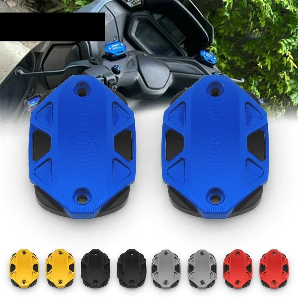 Front Brake Reservoir Cap For TMAX500 TMAX530 TMAX560 Motorcycle CNC Front Brake Fluid Reservoir Oil Cup Cap Master Cylinder Cover