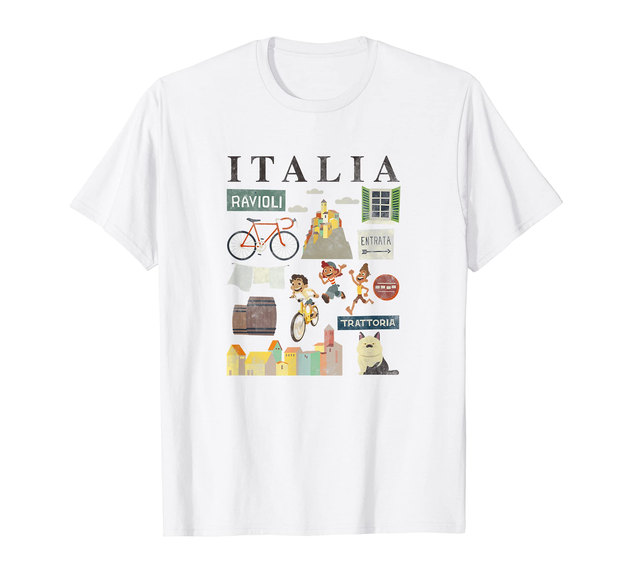 Pixar Luca Italia Icons T-Shirt