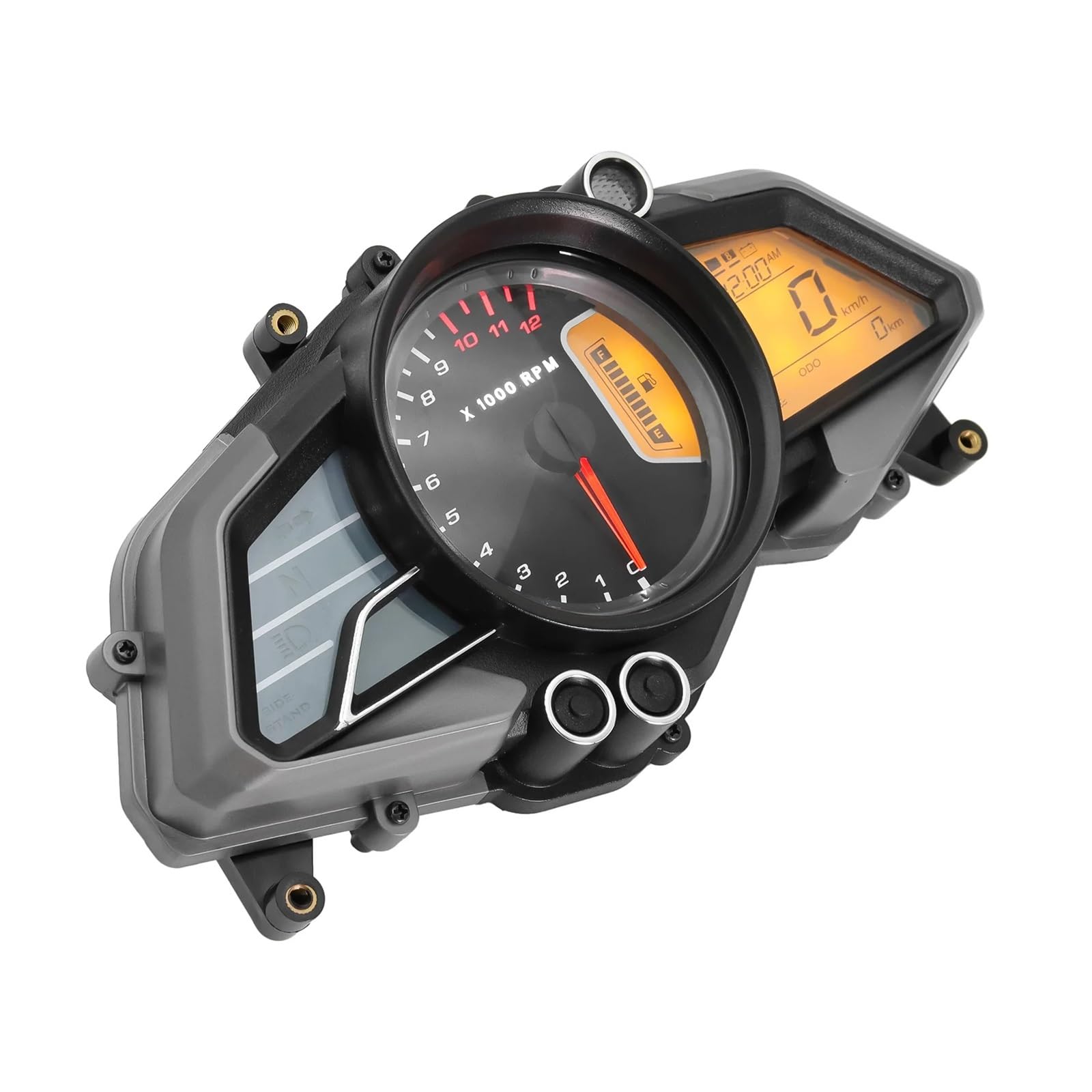 Tachimetro Digitale Motocicletta Contagiri contachilometri strumento moto per PULSAR 135 150 160 180 220NS 2015-2018