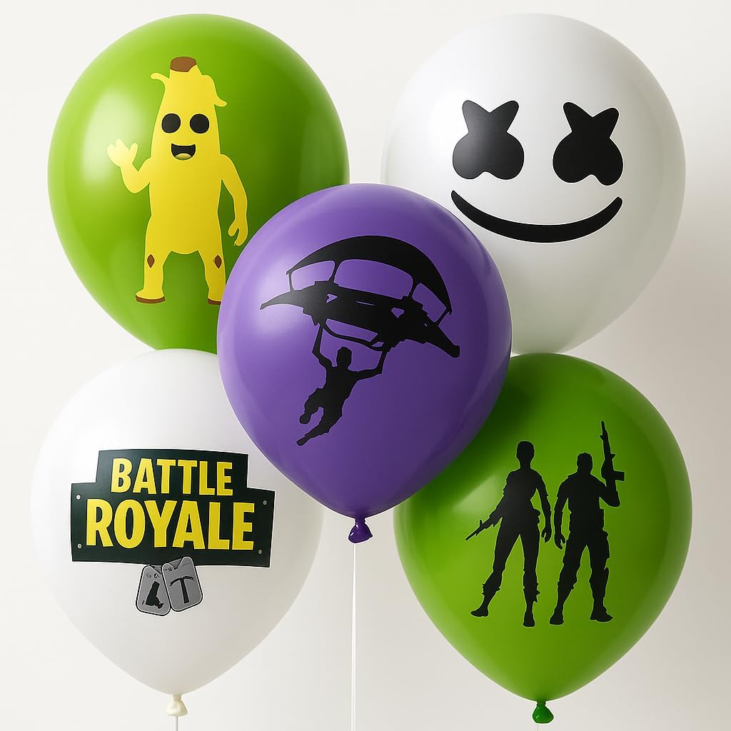 Fortnite Theme Party Balloons