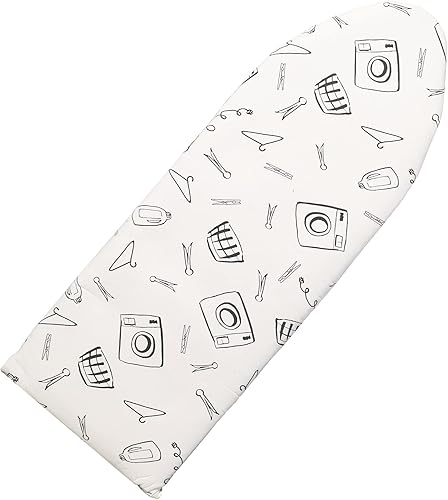 Miniatura 15 de Seiritex Tapete de planchado, almohadilla de planchar portátil de 39.4 x 18.9 pulgadas, tabla de planchar 5 en 1, manta de hierro de viaje para