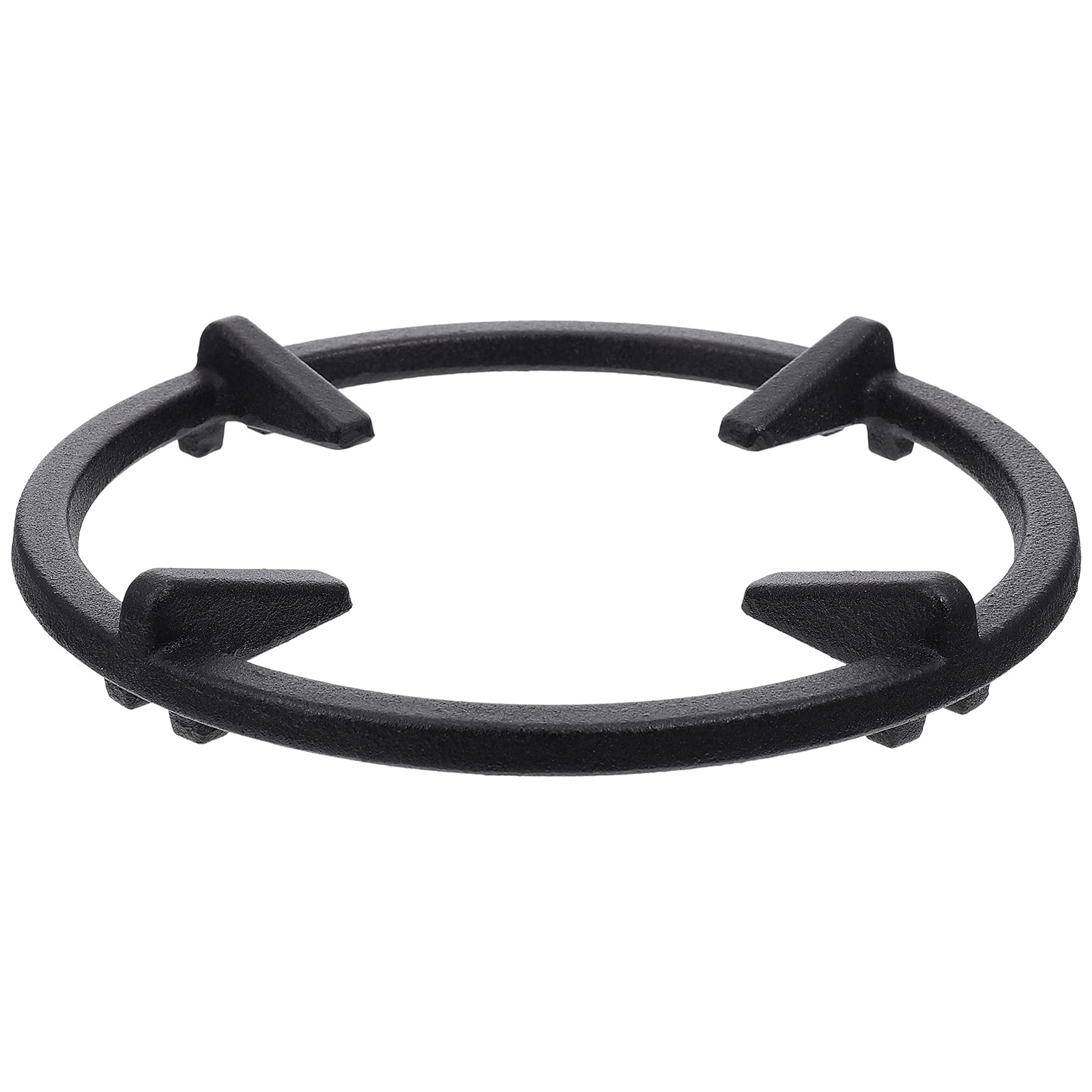 Hohopeti Gusseisen Rutsch Gasherd Topfträger Stabiles Herdgestell für Wok Milchtopf Pfanne Universeller Herdhalter für Sicheres Kochen