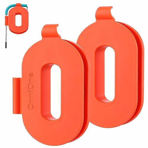 Carrete de sonda de temperatura para termómetro de barbacoa con imanes fuertes, organizador de bobinadora de sonda de carne, perfecto para envolver