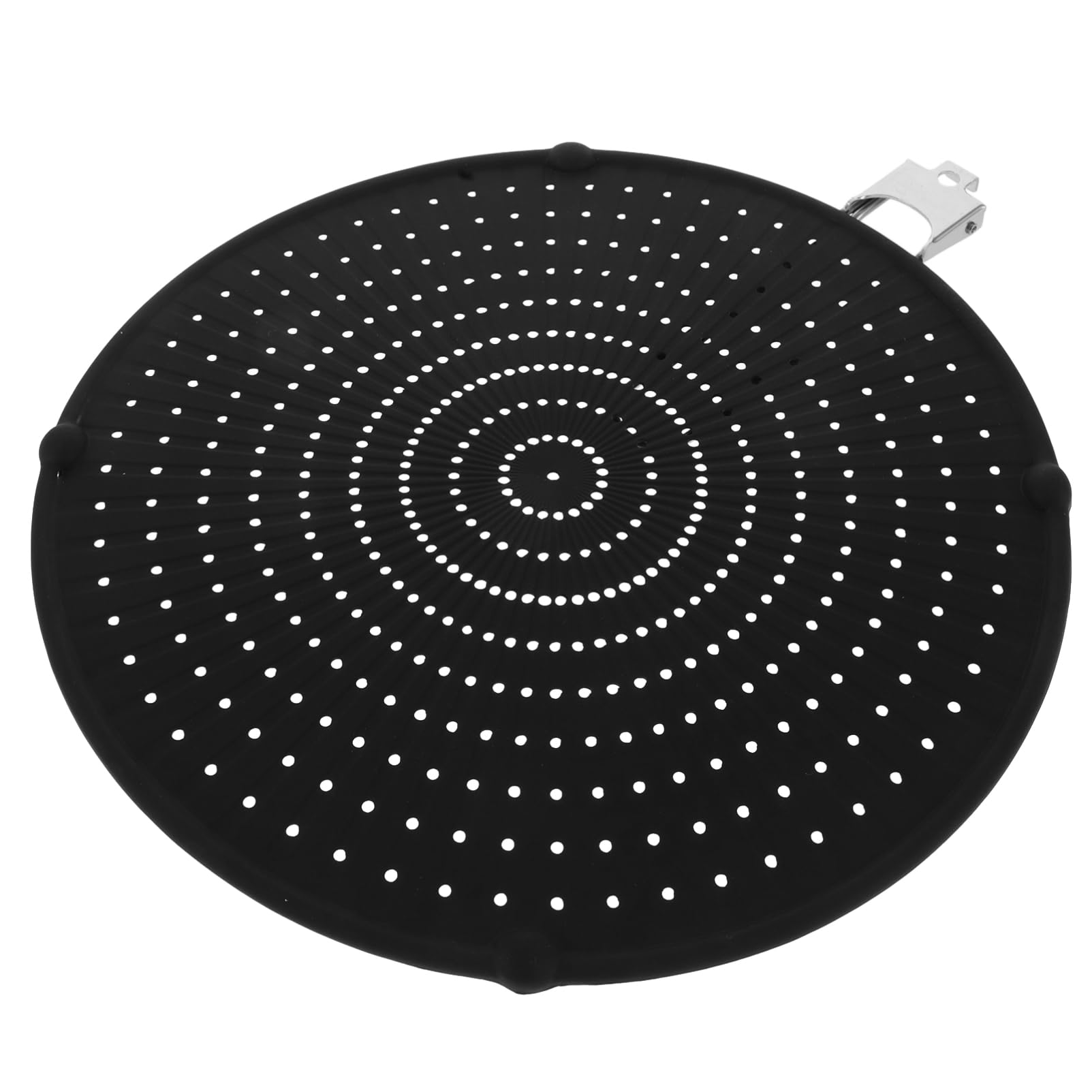 Zerodeko Coperchio Silicone Schermo Antispruzzo Acciaio Inossidabile Design Pieghevole per Protezione Caldo per Cucinare e Friggere