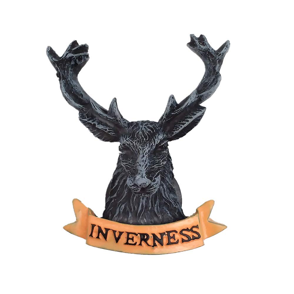 Muyu Magnet Inverness Scotland Uk 3D Fridge Magnet Travel Souvenir Gift, Home & Kitchen Decoration Magnetic Sticker Scotland England Refrigerator Magnet Collection