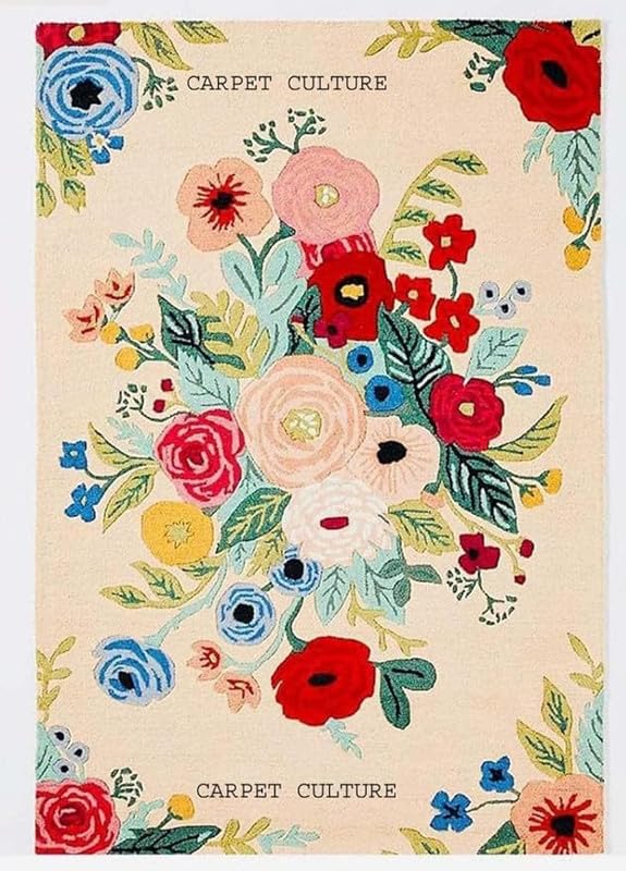 Image of Luxurious Tufted Woolen Carpet Collection Size 10 X 12 Feet (Color-Multi)
