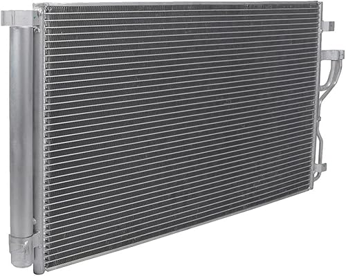 SCITOO Condensador de aire acondicionado 3864 Condensador de CA compatible para 2011-2015 para Hyundai para Tucson 2.0L 2010-2015 para Hyundai para