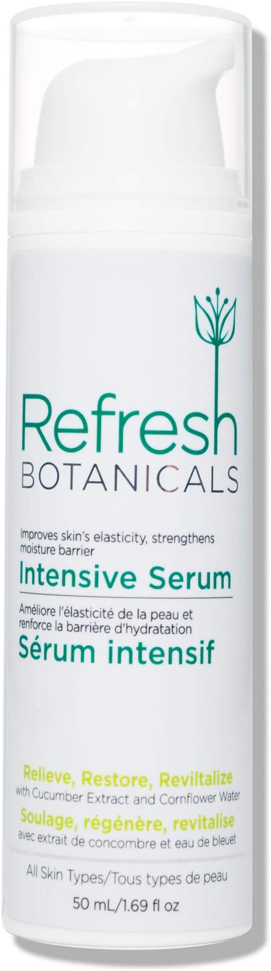 REFRESH BOTANICALSIntensive Hydrating Serum | Boosts Hydration & Fights Early Signs of Ageing | For All Skin Types | Organic & Natural | Paraben & Chemicals free | 50 ml