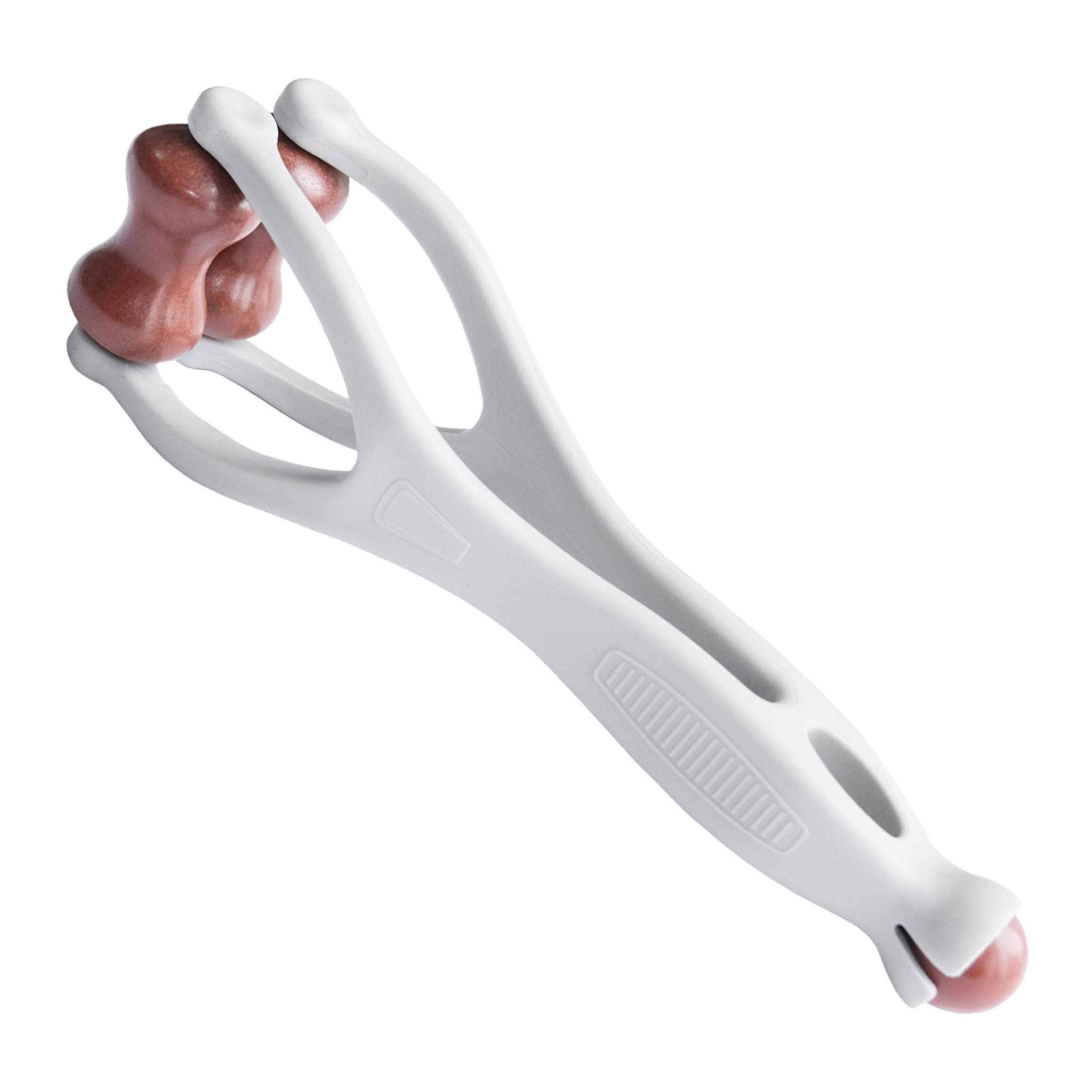 Finger Massager, Hand Massager for Arthritis and Carpal Tunnel. Dual-sided Bian Stone Massage Roller Tool for Circulation, Trigger Finger, Hand