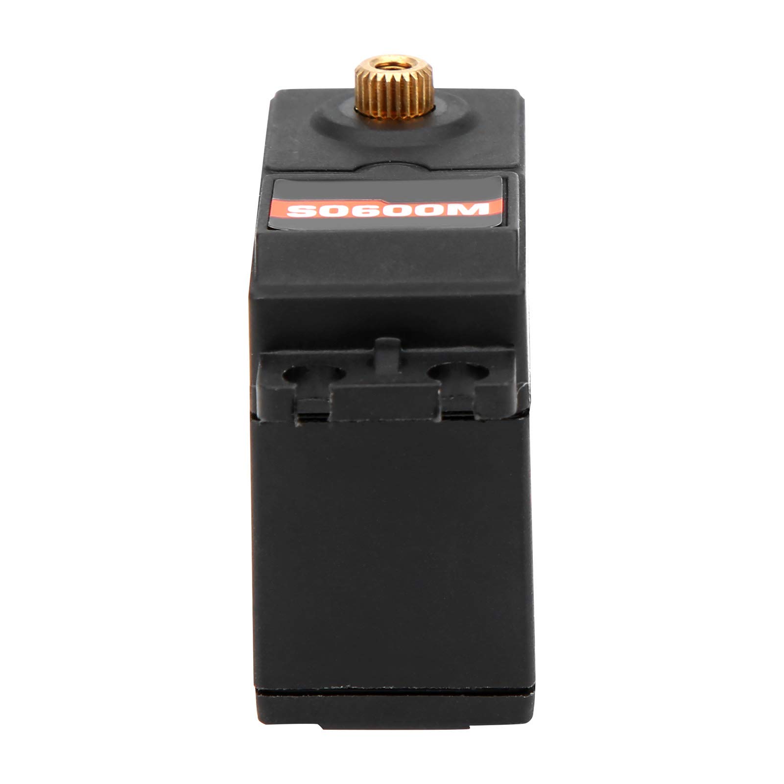 SURPASS - Servo digitale HOBBY S0600M con ingranaggi in metallo da 6 kg, servo per auto RC a coppia elevata, servo per barca ad ala fissa impermeabile con 5 bracci servo,