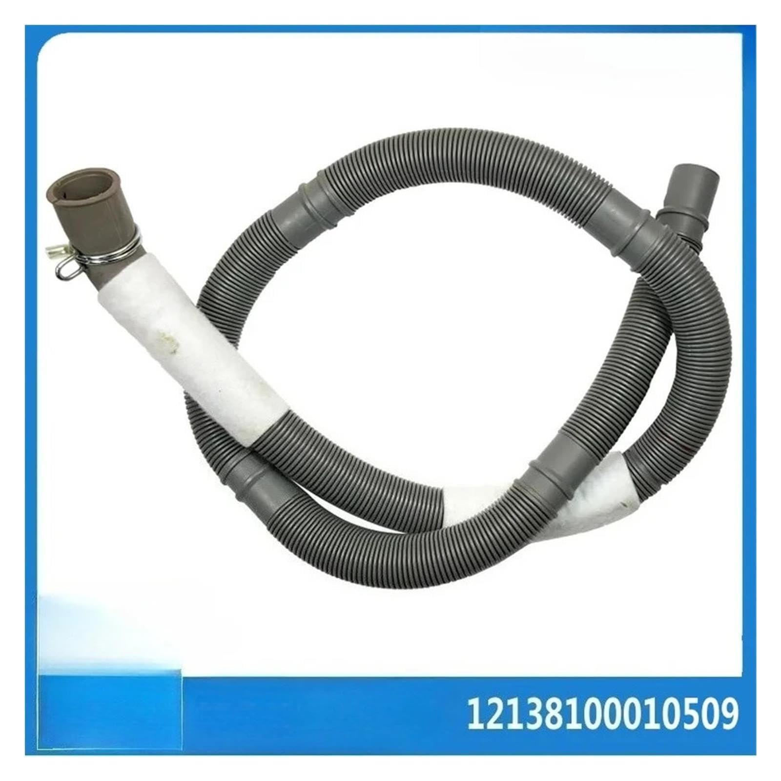 Tubo scarico per lavatrice ricambio, Compatibile con Midea MG90-14133WDXG