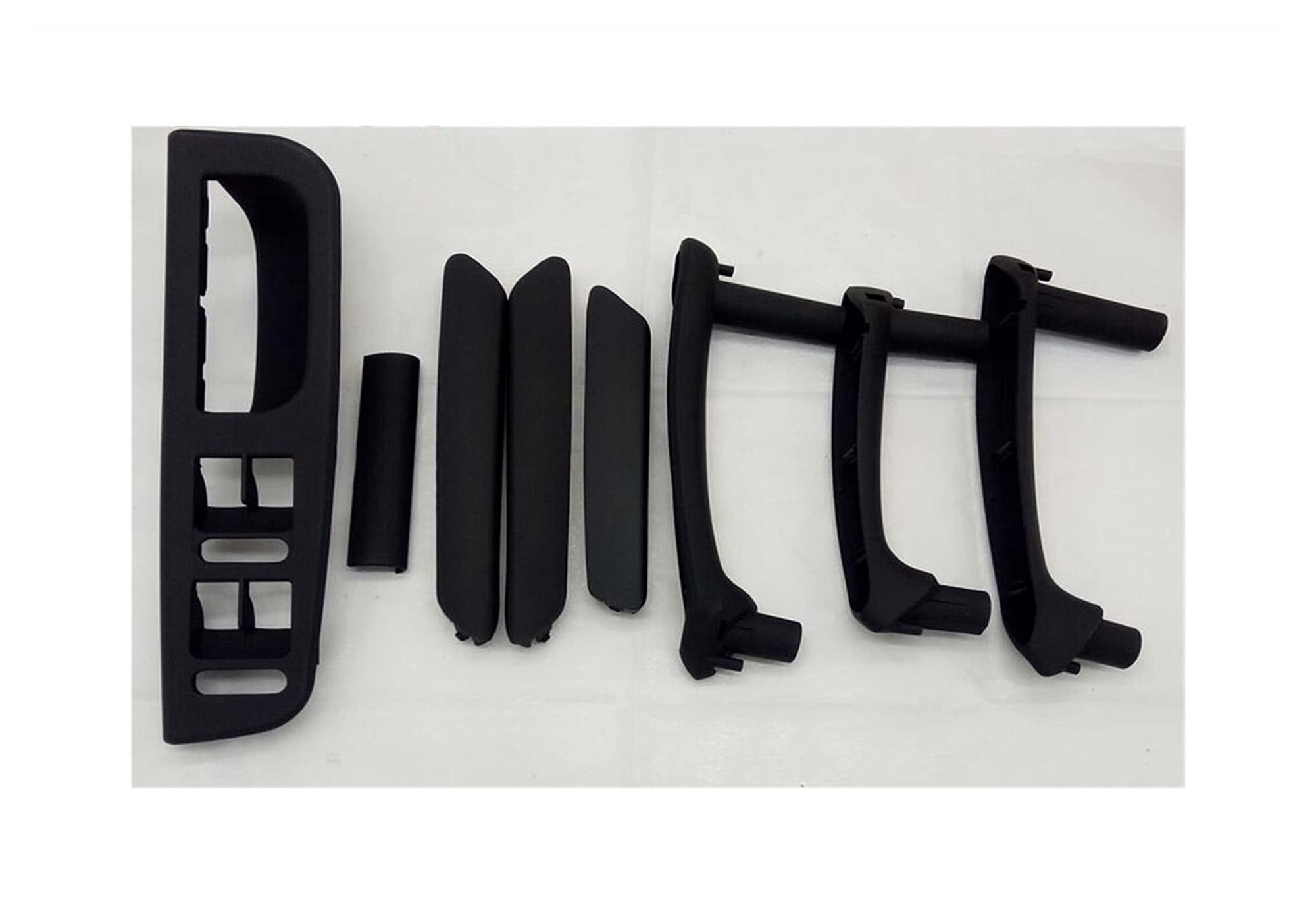 Interieur Auto Deurgreep Voor VW Voor Passat B5 Voor Achter Links Rechts Handgreep 3B186717E 3B4867179B 3B0867180A 3B4867180B 3B4867372 Interieur Deurkruk Auto (Kleur : | black 5pcs