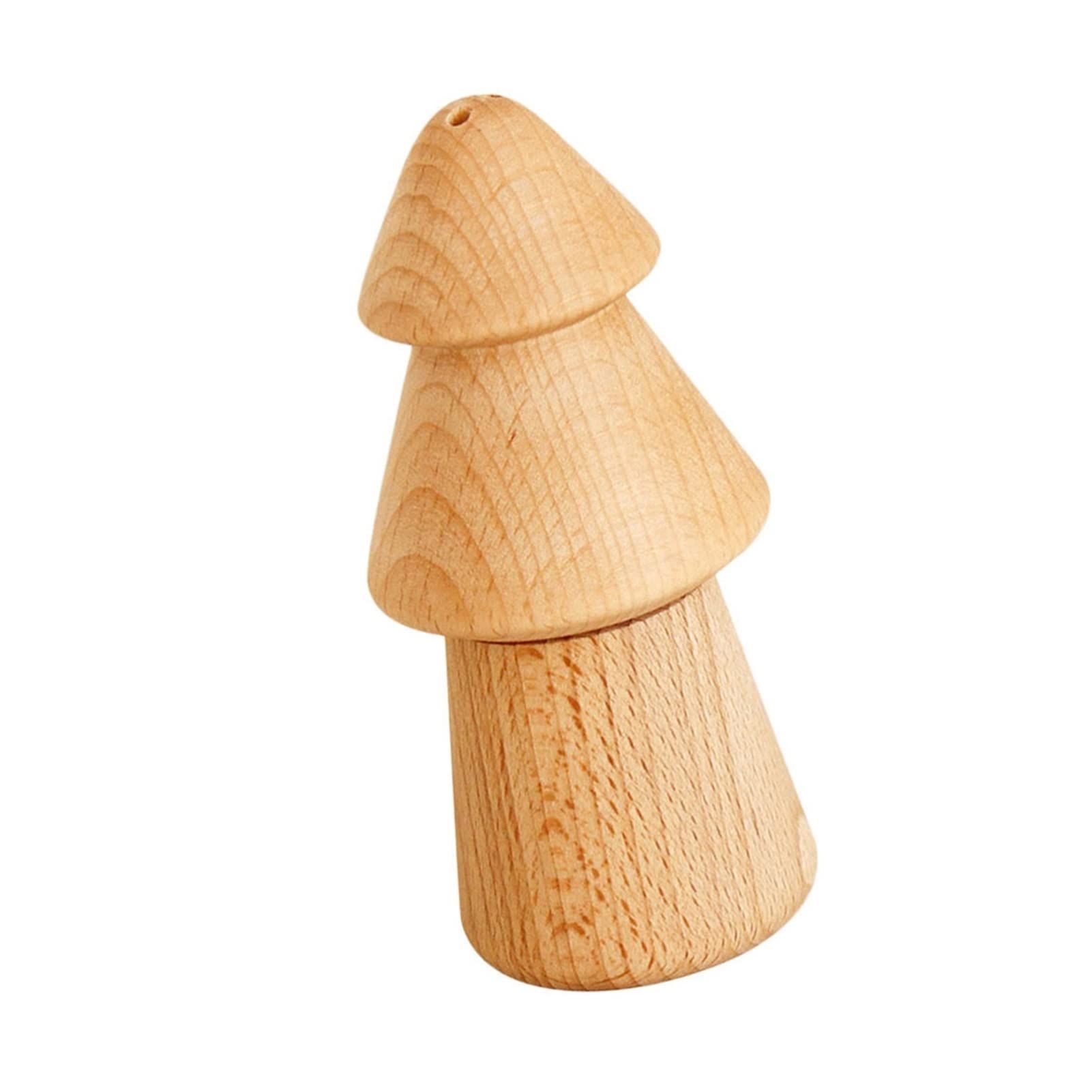 Tollette da Stuzzicadenti 1 PC Porta di stuzzicatrice in Legno Casa Creativa a Forma di Pino da Pino da Pranzo Tavolo da Pranzo Stucchi Gadget da Cucina (Color : A)