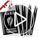 NARZ Professional Tweezers for Facial Hair Women & Men Stainless Steel Precision Tweezers for Ingrown Hair Tweezers (4 Pcs) - Image 8